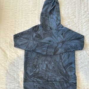 Girls blue Athleta hoodie/sweatshirt